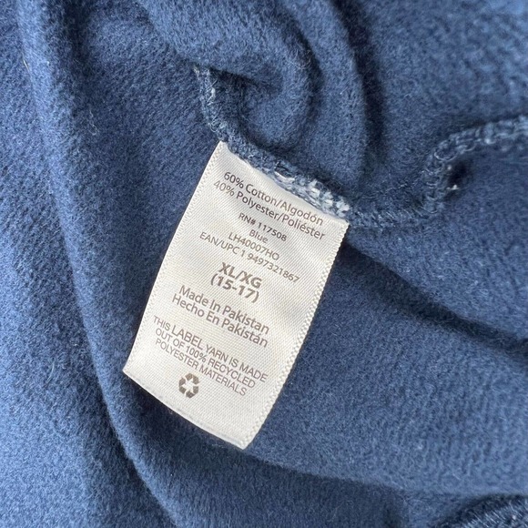 Wound Up XL 15-17 Hybrid Blue Here For The Tea Graphic Hoodie Sweatshirt - Picture 2 of 7